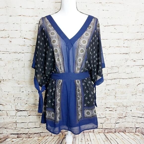 Free People Santa Cruz Kimono Size XS - Picture 7 of 13